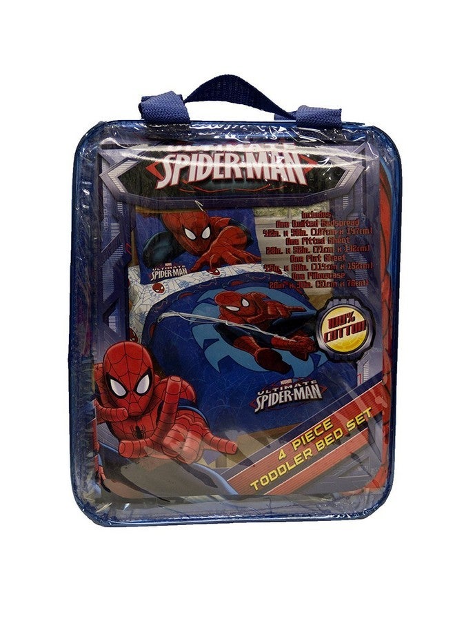 جاي فرانكو طقم سرير للأطفال الصغار من مارفل سبايدرمان "ريجوليتر" مكون من 4 قطع - Image 4