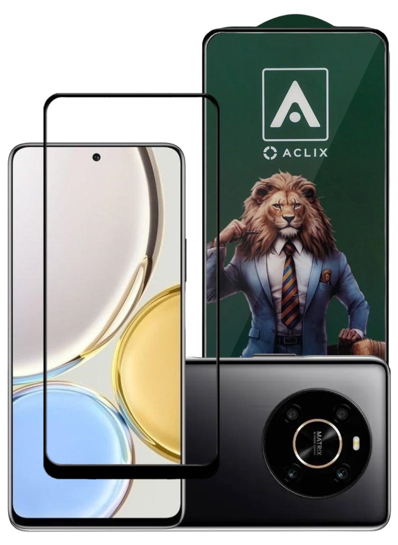 ACLIX Antistatic ESD Dustproof Premium Quality High Definition Tempered Glass Screen Protector Designed For Honor X9 - Image 1