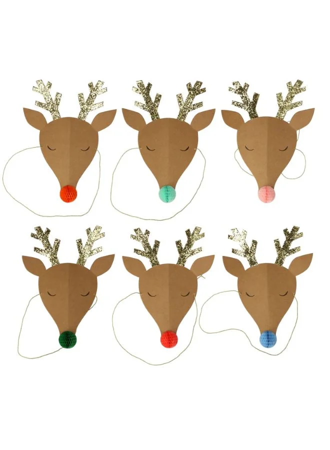Meri Meri Reindeer Party Hats