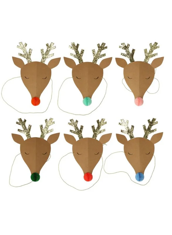 Meri Meri Reindeer Party Hats