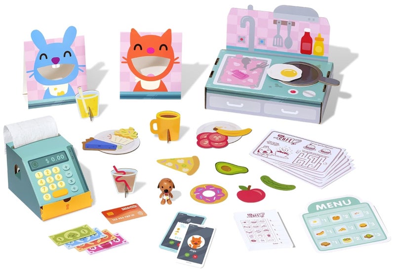 Sago Mini Pet Caf Activity Box with Pretend Play Kitchen Toys a Collectible Toy Figure Kids Toys for Boys Girls Ages 3 and up - Image 2