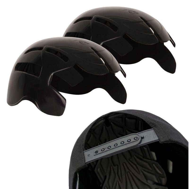 Milfort 2 Pack x Bump Cap Insert for Baseball caps. Ventilated Safety Helmet Shell. Protective Headgear for Work, Security and Outdoor use. Hard Hats for Men & Women. - Image 1