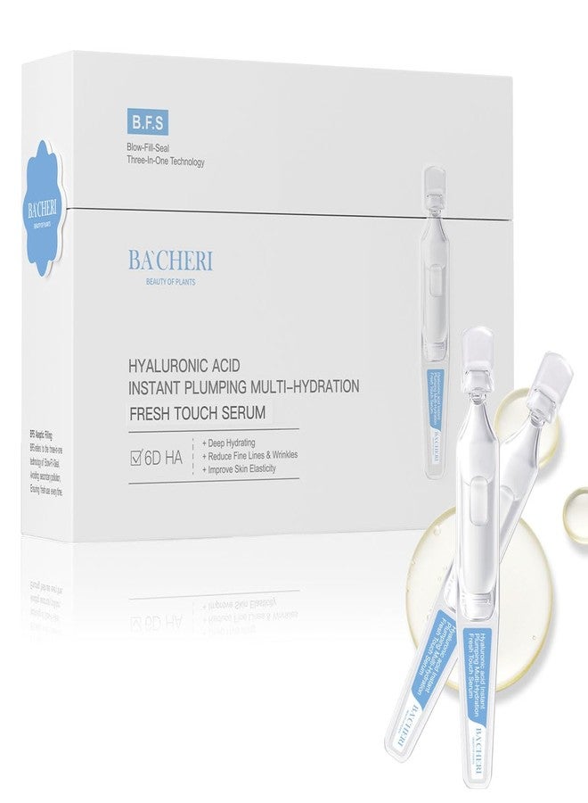 BACHERI سيروم حمض الهيالورونيك 6D # 1.8 مل * 30 قطعة/علبة - ترطيب عميق ورطوبة متعددة الطبقات، 6 أنواع من أمبولات حمض الهيالورونيك لترطيب البشرة، خفيف ومغذي - Image 1