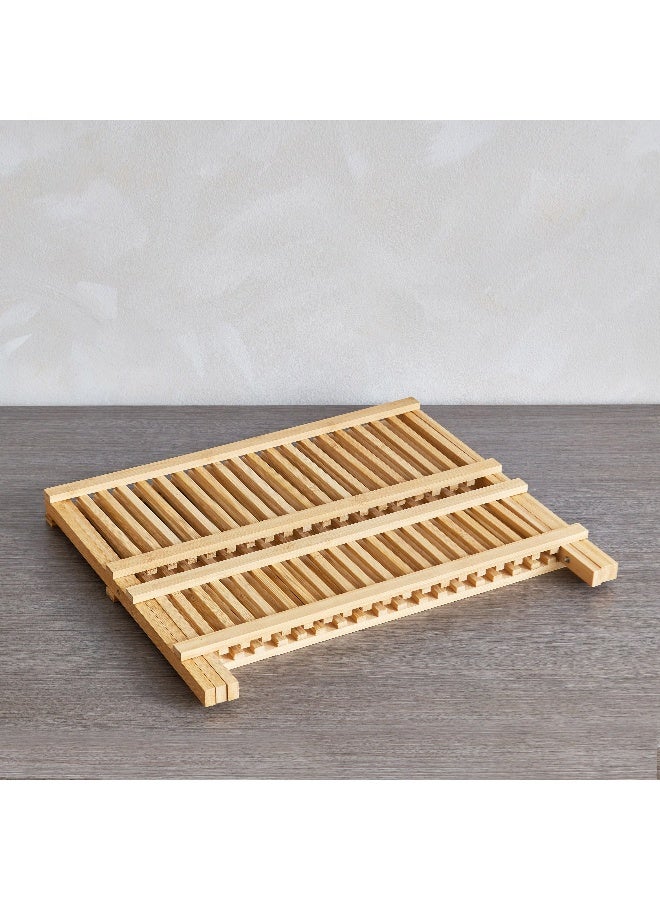 Home Box Bamboo Dish Rack 44.5x25x33 cm - Image 5