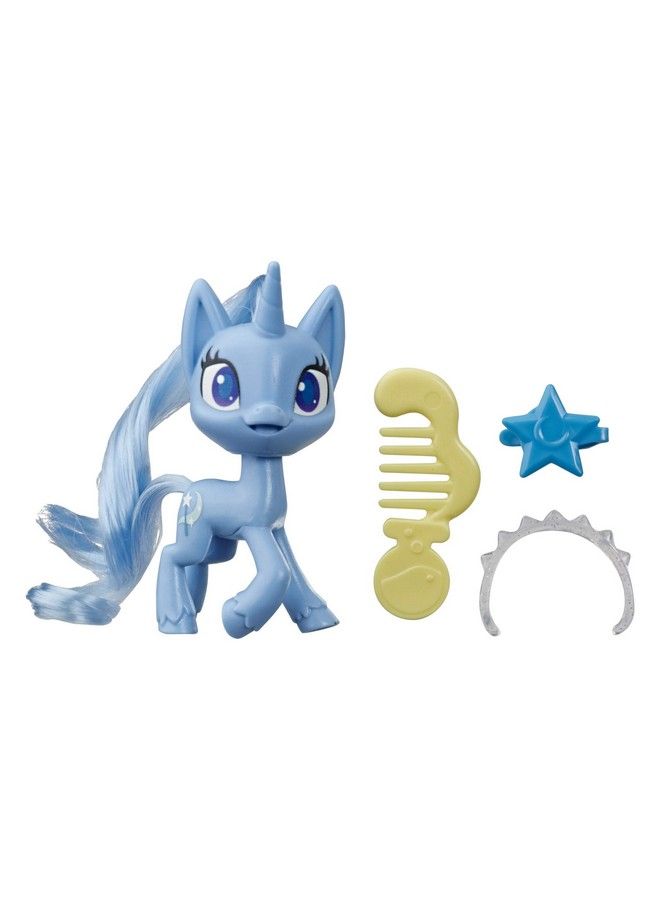 my little Pony Potion Pony 3Pack Twilight Sparkle Applejack And Trixie Lulamoon 3Inch Pony Toys With Brushable Hair 15 Accessories - Image 4