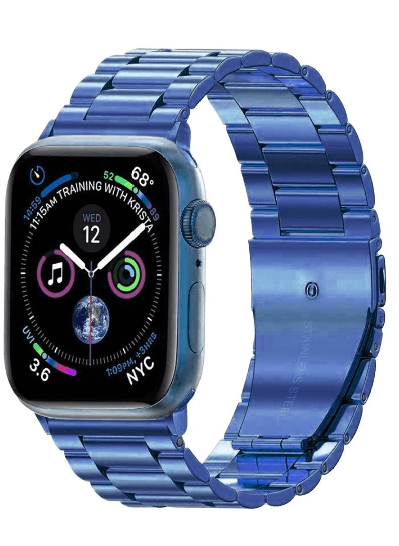 Generic - Stainless Steel Band for Apple Watch 49mm 45mm 44mm 42mm Compatible with iWatch Ultra/8/7/6/5/4/3/2/1/SE/SE2 Series - Image 1