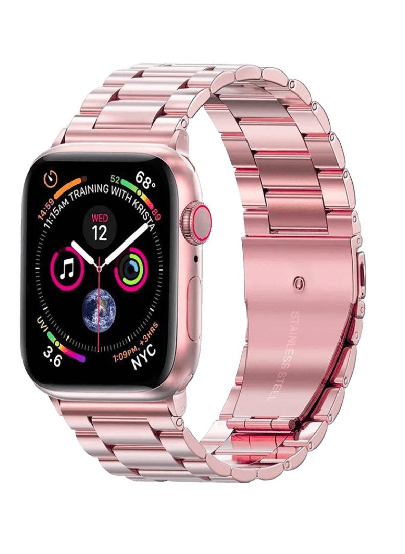Generic - Stainless Steel Band for Apple Watch 49mm 45mm 44mm 42mm Compatible with iWatch Ultra/8/7/6/5/4/3/2/1/SE/SE2 Series - Image 1