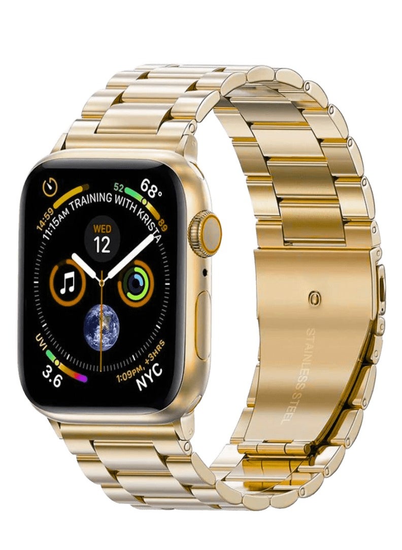 Generic - Stainless Steel Band for Apple Watch 49mm 45mm 44mm 42mm Compatible with iWatch Ultra/8/7/6/5/4/3/2/1/SE/SE2 Series - Image 1