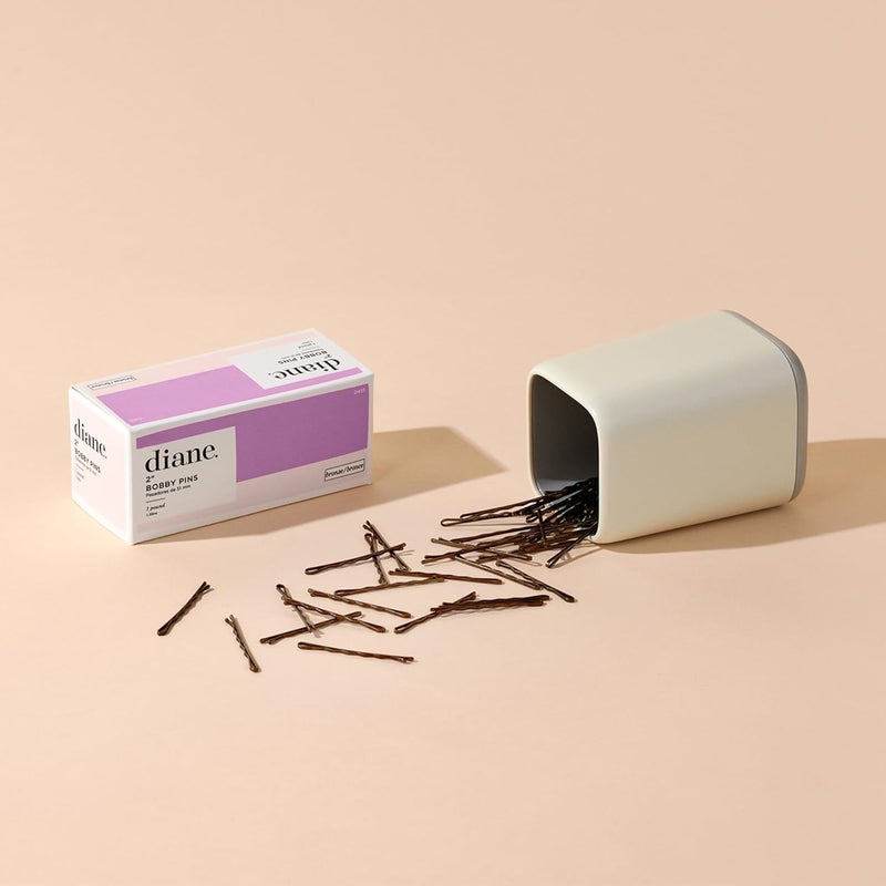 Diane 2-Inch Bronze Bobby Pins - 1 Pound Pack for Secure Hair Styling - Image 4