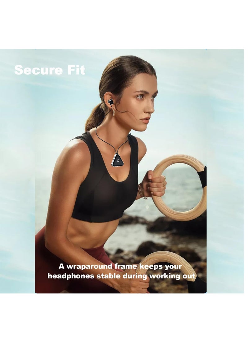 Excefore Around The Neck Headphones Wireless Bluetooth Around The Neck Earbuds Neckband Bluetooth Headphones Headset Neck Band Bluetooth Earbuds Neckband Head Phones Ear Buds  - Image 5