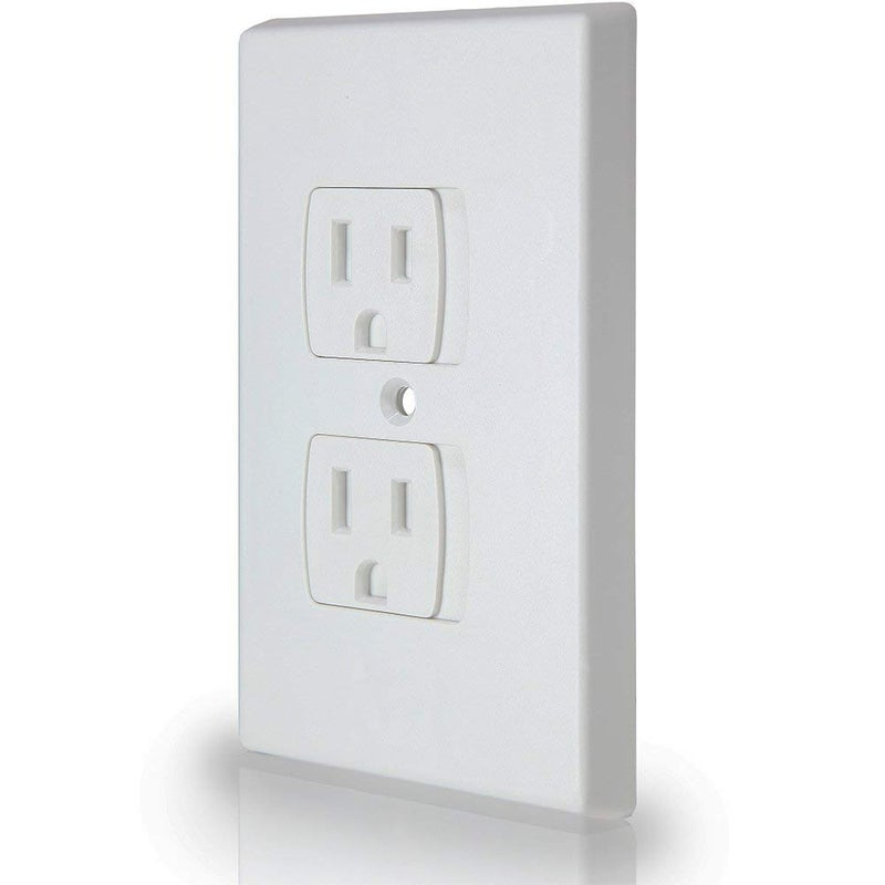 Jambini Self-Closing Baby Proof Outlet Covers Baby Proofing - An Alternative To Plug Covers for Electrical Outlets and Outlet Protectors (3 pack) - Image 2