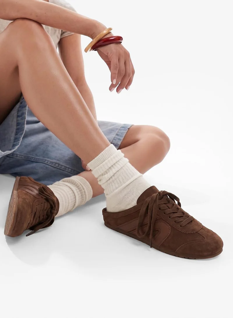Lace-up sneakers