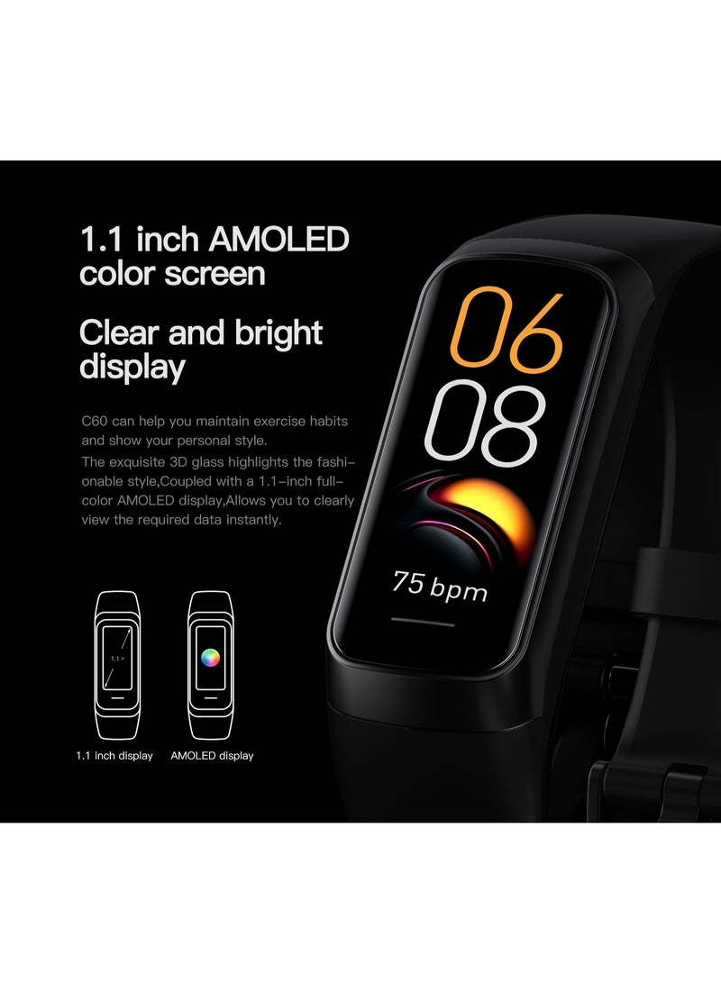 Neutral Advanced Fitness Tracker with GPS, Swim Tracking & Up To 7 Day Battery Black  - Image 2