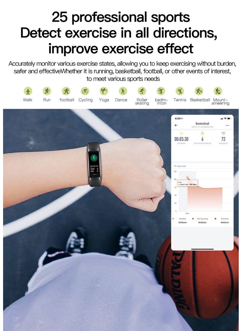 Neutral Advanced Fitness Tracker with GPS, Swim Tracking & Up To 7 Day Battery Black  - Image 5