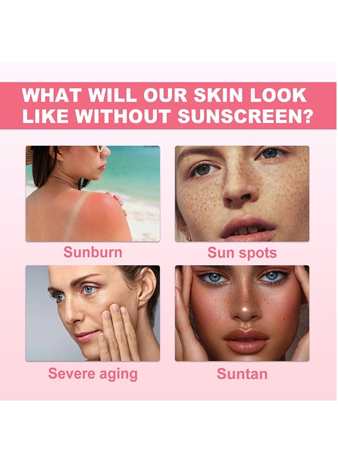 West&Month Crapefruit Sunscreen Stick SPF50+,Sun Project Silky Calming Sun Stick,Waterproof Strong Hydrating Natural Protection Sun Stick  - Image 4