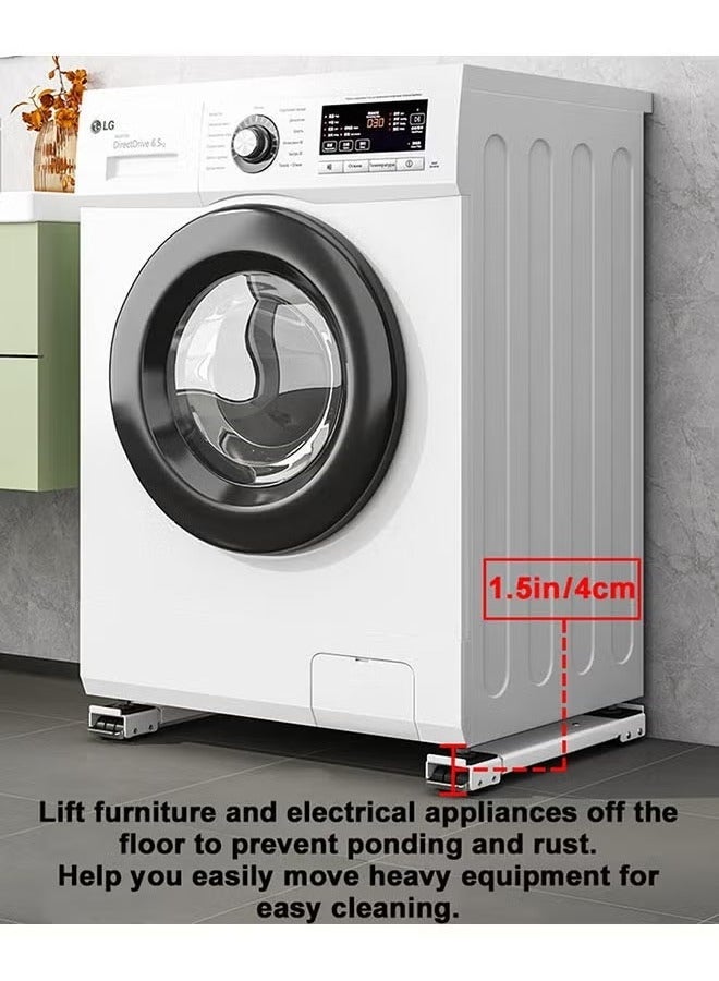 Heavy Duty Extensible Appliance Roller is Suitable for Washing Machines, Refrigerators, Dryers, Dishwashers and other Heavy Objects, can bear 500kg. Washing Machine Base - Image 2