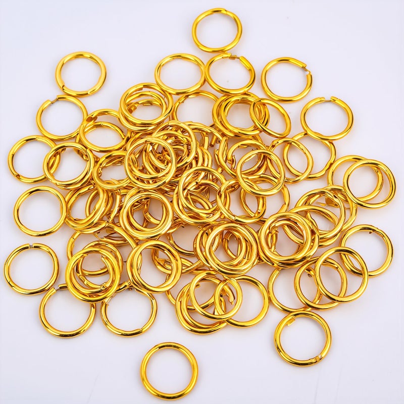 Upgraded Jump Rings 970+ Pcs Nickel Free 6 Sizes Hardened For Jewelry Repair - Image 5