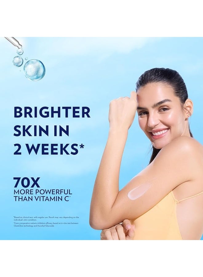 Vaseline Gluta-Hya Serum Burst Lotion, Radiance Defense, SPF 50 PA+++, with GlutaGlow Technology, Hyaluronic Acid and UVA/UVB Filters, 70x More Powerful than Vitamin C, 180ml - Image 3