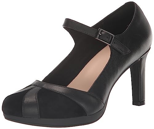 Clarks Collection Women's Ambyr Light (Hanging) Pump, Black Combi, 8 Medium US - Image 1