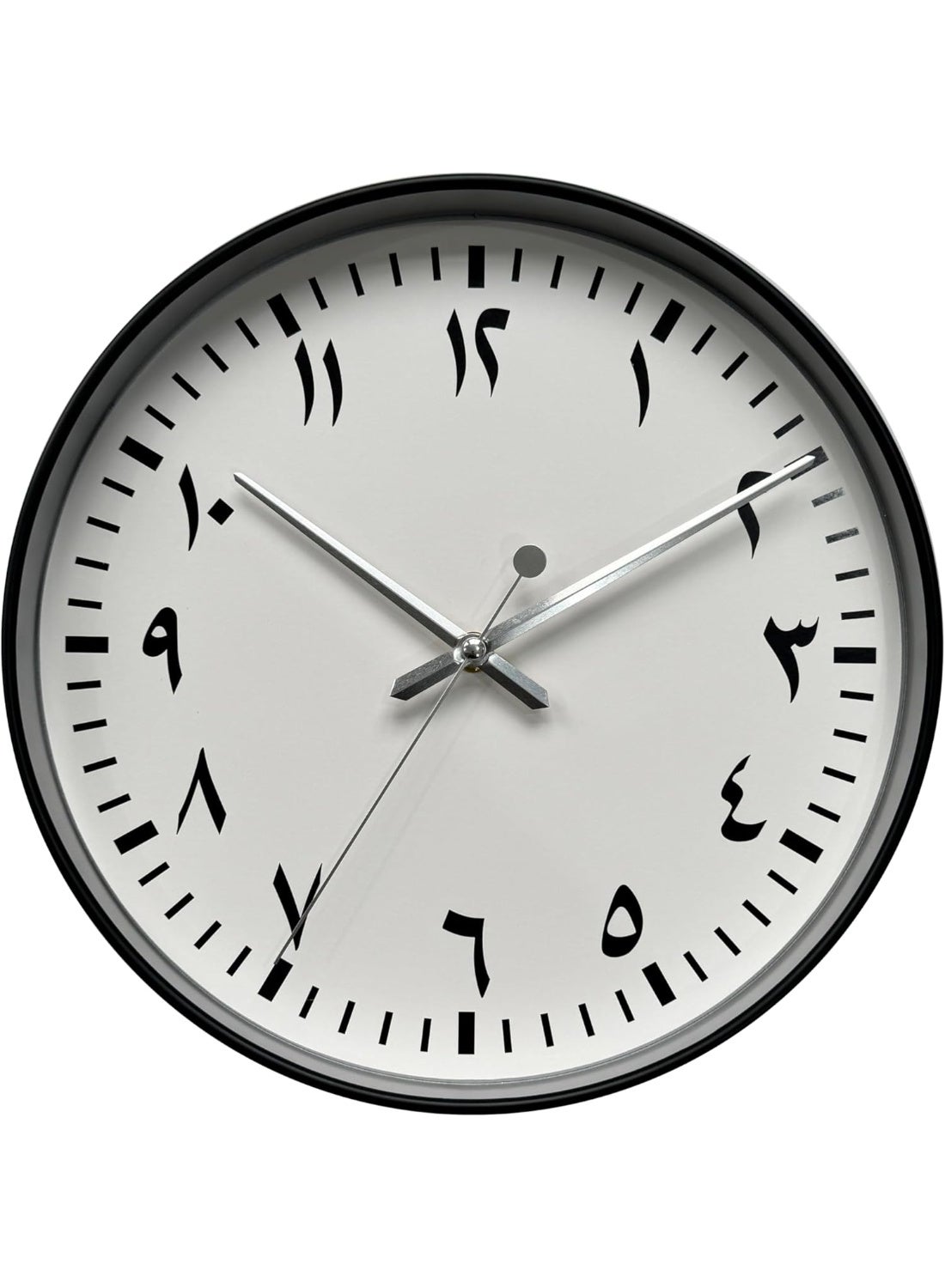 Orchid Arabic Numbers Wall Clock 30cm