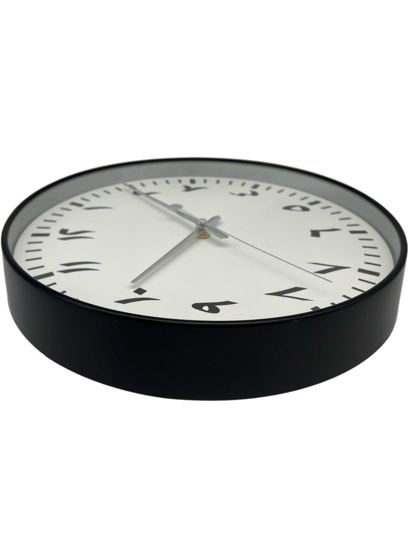 Orchid ساعة حائط أرقام عربية أوركيد 30 سم - Image 3