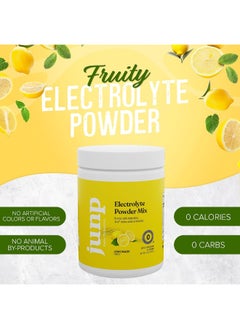 JUNP Hydration Electrolyte Powder, Electrolytes Drink Mix Supplement, Zero Calories Sugar and Carbs,  Lemonade Flavor, 90 Servings.  - Image 3