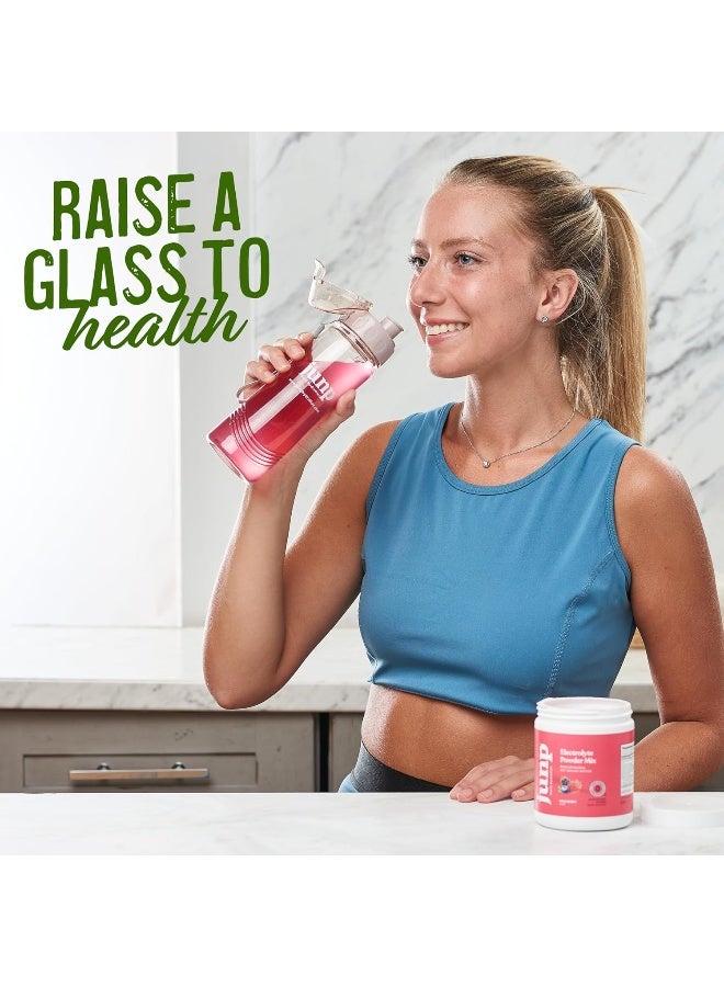 Hydration Electrolyte Powder, Electrolytes Drink Mix Supplement, Zero Calories Sugar and Carbs,  Lemonade Flavor, 90 Servings.