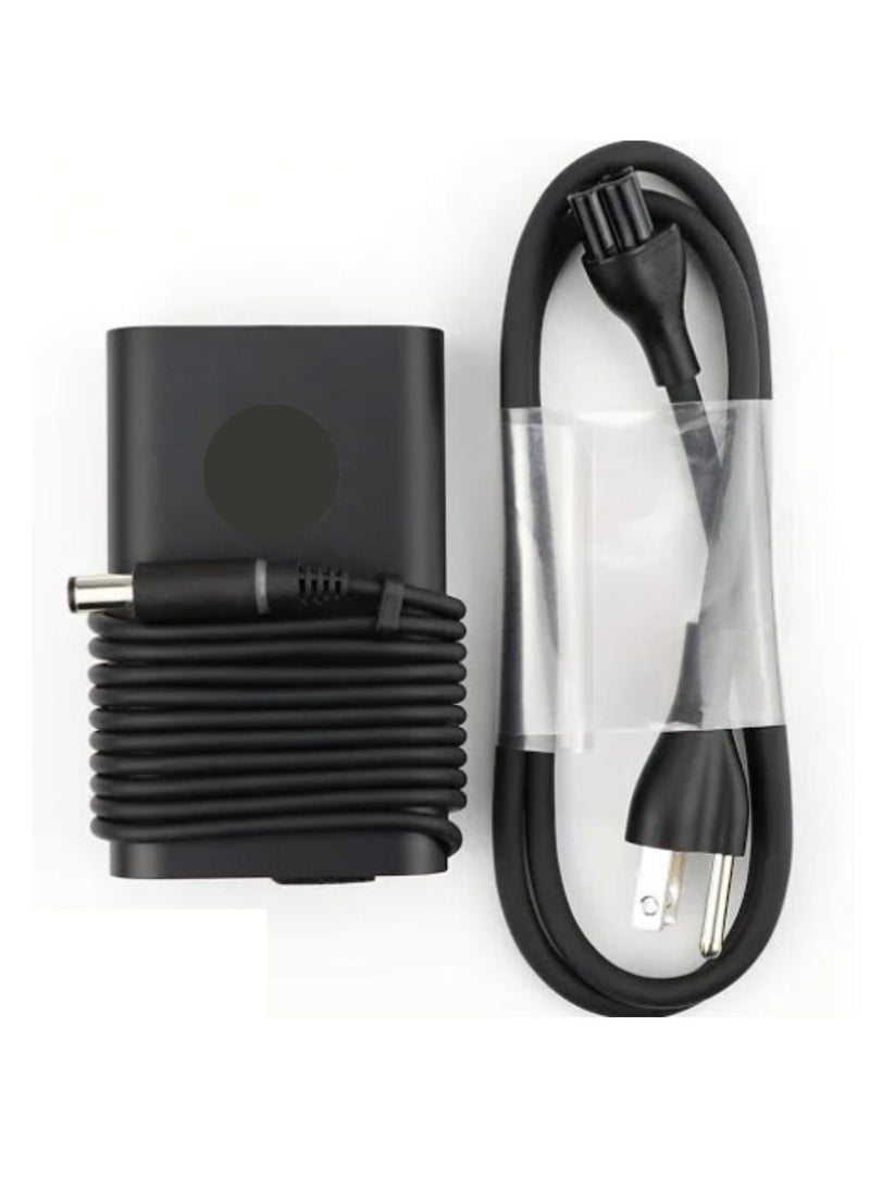 Terabyte شاحن لابتوب ديل 19.5 فولت 4.62 أمبير محول (7.4X5.0 مم دبوس) رفيع - Image 2