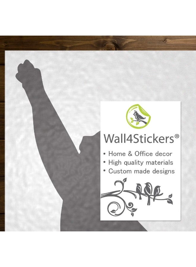 Wall4stickers Cat Catching Butterfly Home Vinyl Wall Art Sticker Decor Decal Mural Kitchen Pet - Image 2