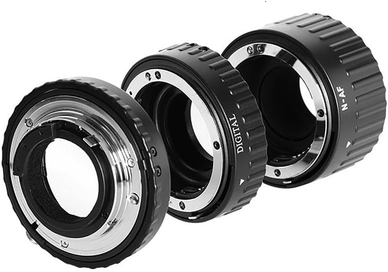 mcoplus N-PA Metal Auto Focus Macro Extension Tube Set for Nikon DSLR Cameras D7200 D7100 D5600 D5300 D5200 D5100 D3400 D3300 D3200 D3100 D750 D90 D80 etc - Image 4