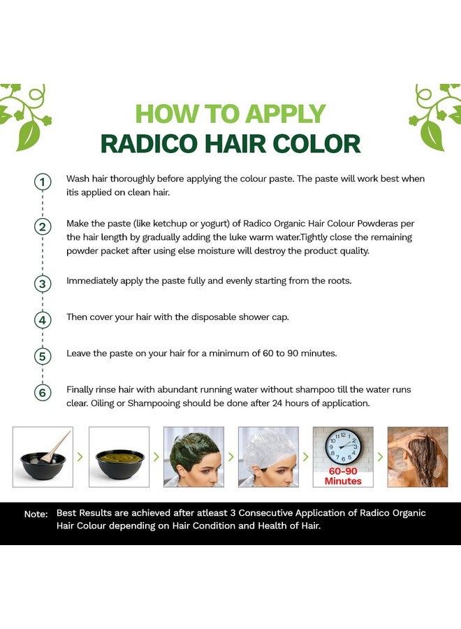 راديكو صبغة الشعر العضوية من كولور مي - 100 جرام (أسود ناعم) - Image 2