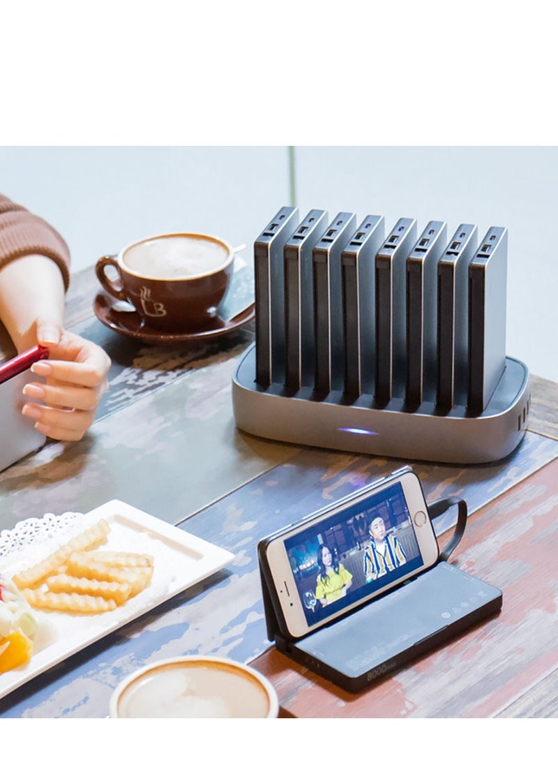 WST - 8000 mAh 8 In 1 Multiple Power Bank Docking Station - Image 1
