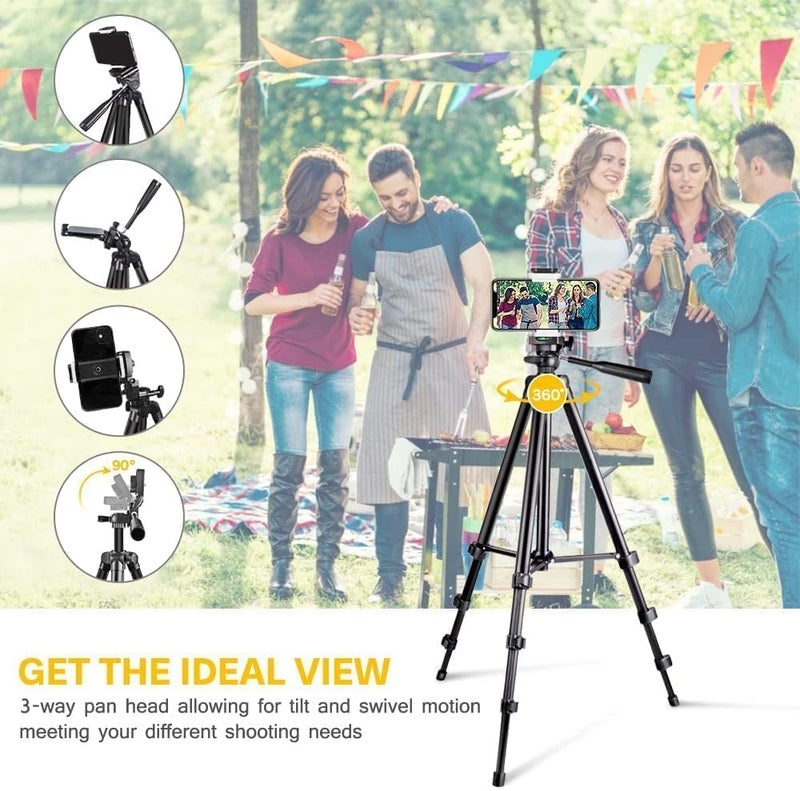 KOOSDA KTP-165 Lightweight Shockproof Video Stand for Camera  Light  and Desk Use at Home - Image 2