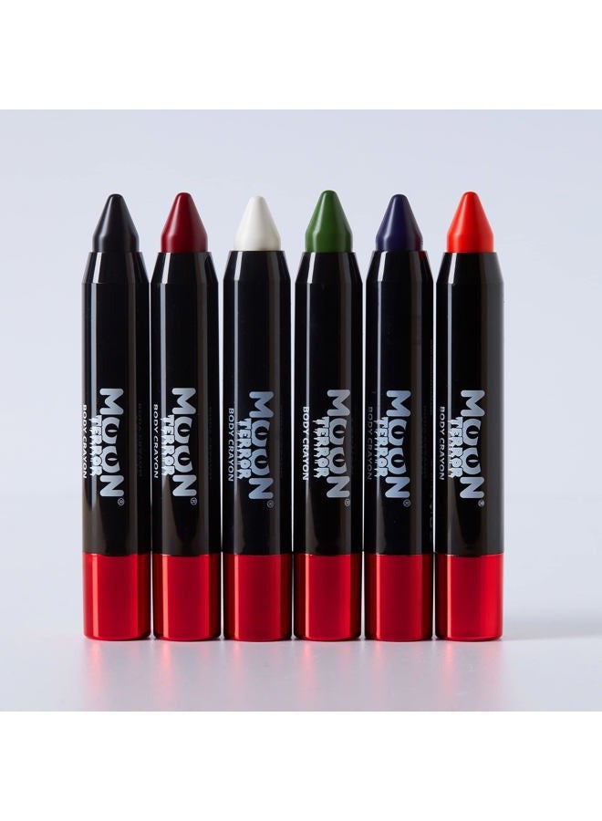 Moon Terror Halloween Face Paint Stick Body Crayon by Moon Terror, SFX Make up - Poison Purple - Special Effects Make up - 0.12oz - Image 3