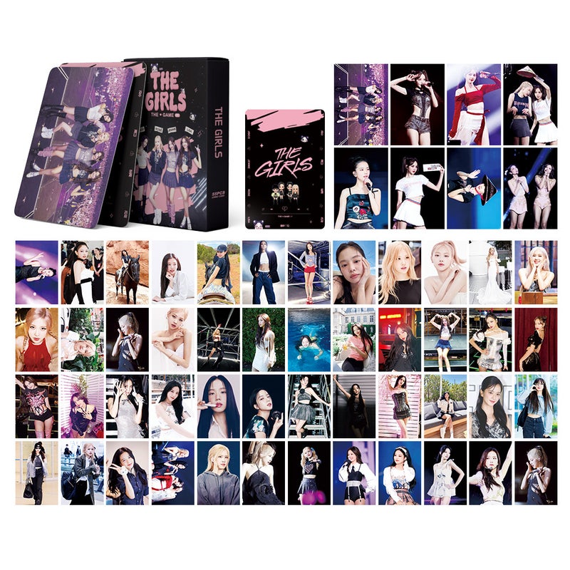 54/55 Card Integration Small Card G-Idle Album Card Kpop Korean Wave Homemade Po Lomo Card Sk - Image 4