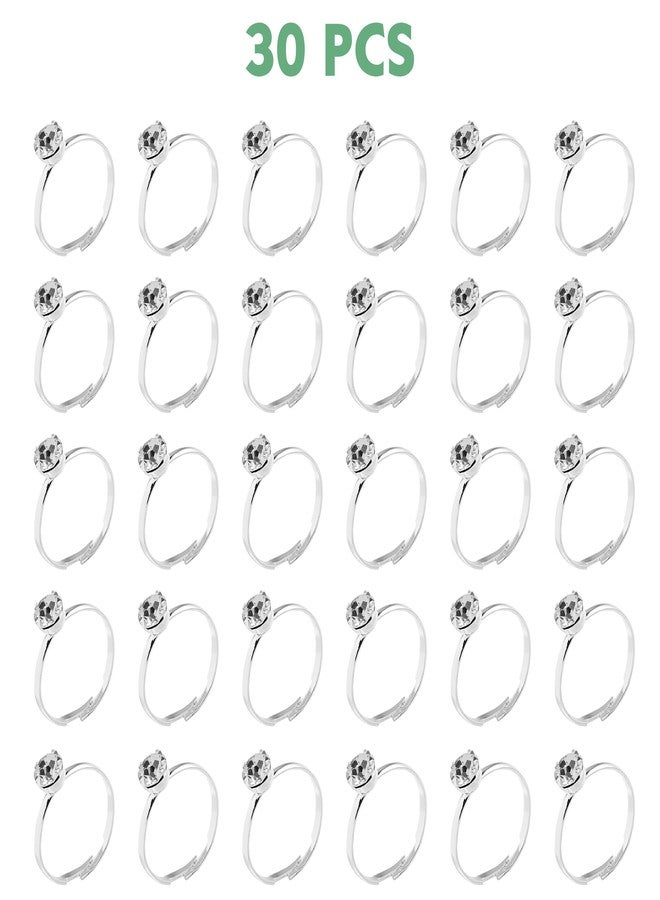 Xenseou Bridal Shower Game with Rings Fun Ring Hunt Game 30 Metal Rings and Game Stand Sign, Bridal Shower Game Wedding Winner Gift Prize Party-JZXB-003 - Image 5