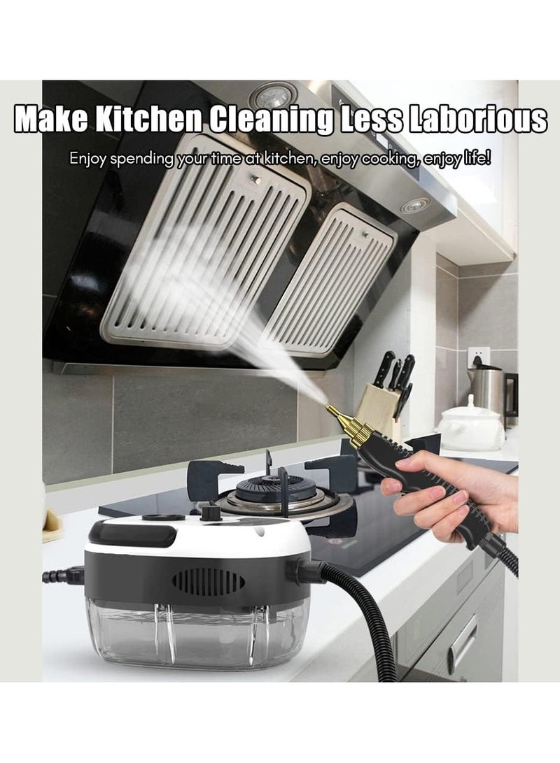 DubaiGallery 2500W Handheld Steam Cleaner High Pressure Steamer for Cleaning for Grout Tile Hand Held Portable Steamer Cleaner for Car Auto Small Mini Power Cleaning Steamer High Heat for Home - Image 4