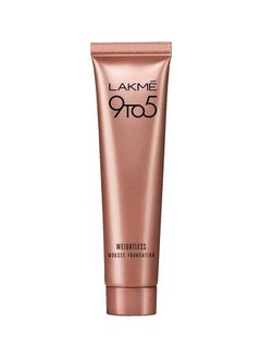 LAKME 9 To 5 Weightless Mousse Foundation 01 Rose Ivory  - Image 1