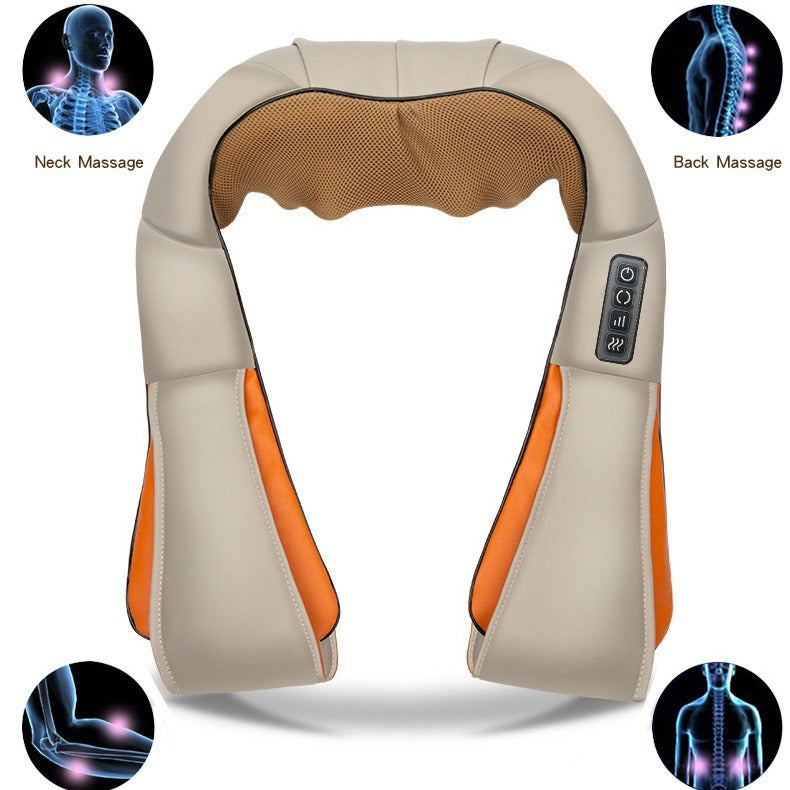 New Multifunctional Kneading Massage Shawl-Type Lumbar Spine, Neck, Shoulder And Leg Massager Physiotherapy Device Manufacturer'S Dropshipping - Image 2