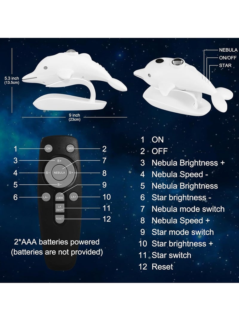 General Starlight Projector Night Light, Color/Brightness Adjustable, Remote Control Included, Galaxy Starlight Projector for Bedroom - Night Light Projector for Children's Room and Home Theater  - Image 2