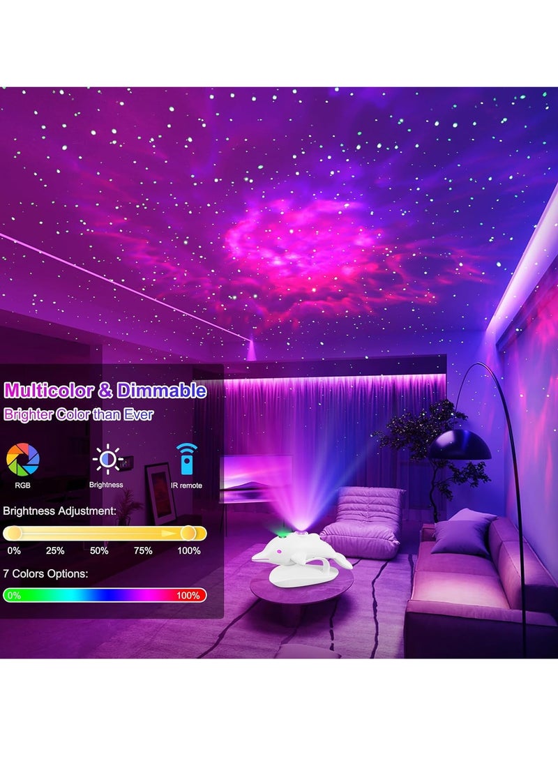 General Starlight Projector Night Light, Color/Brightness Adjustable, Remote Control Included, Galaxy Starlight Projector for Bedroom - Night Light Projector for Children's Room and Home Theater  - Image 5