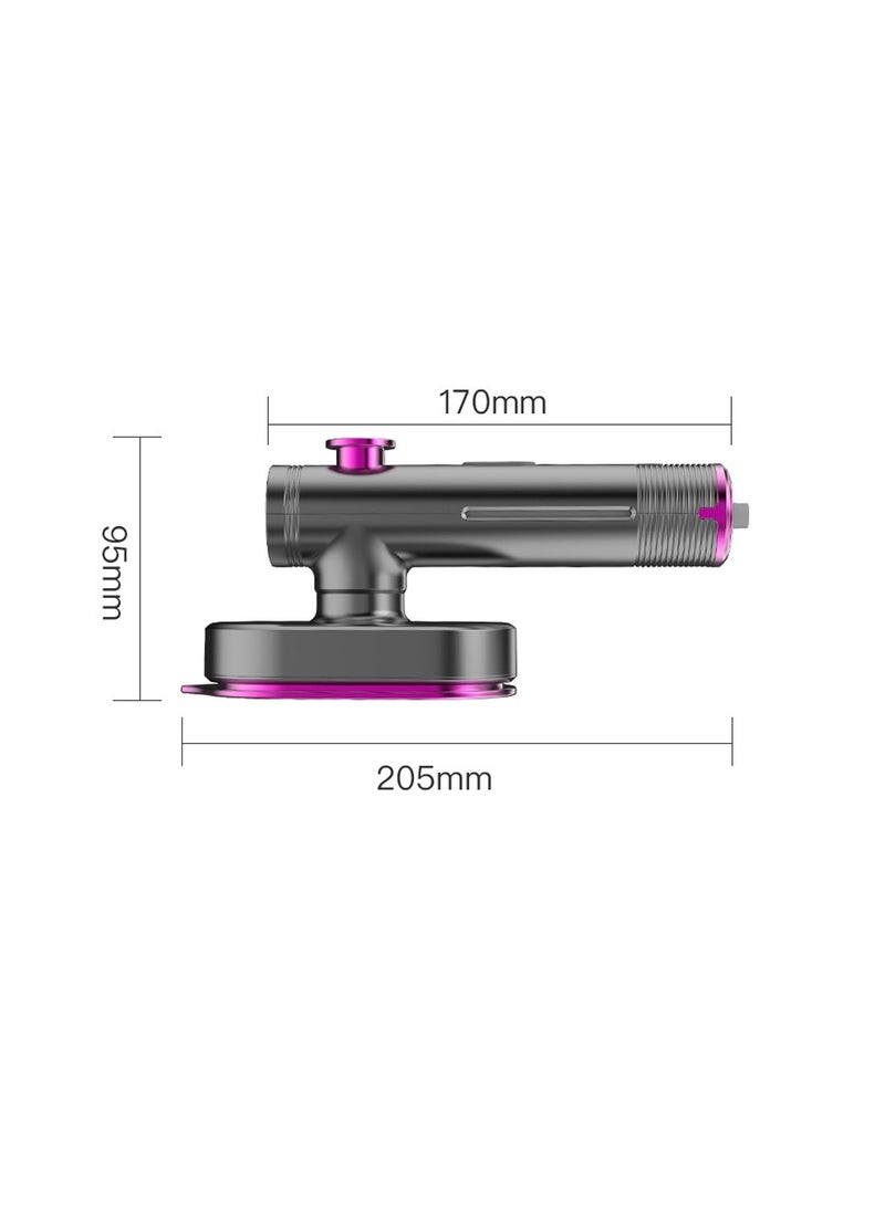 2-In-1 Handheld Steamer, Compact and 90°Foldable, Ready to Use in ˜20 Seconds, No Ironing Board Needed HB-601 Grey