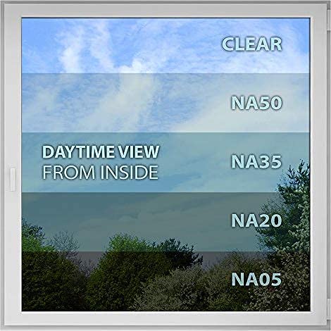 BDF NA05 Window Film Daytime Privacy and Sun Control Natural Black 5 (Very Dark) - 12in X 50ft - Image 4