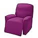 Madison Madison Jersey Recliner Slipcover, Large, Purple  - Image 2