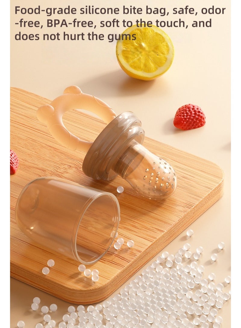 Akali Baby silicone teething chew, made of safe materials, suitable for babies aged 0 - 24 months  - Image 4