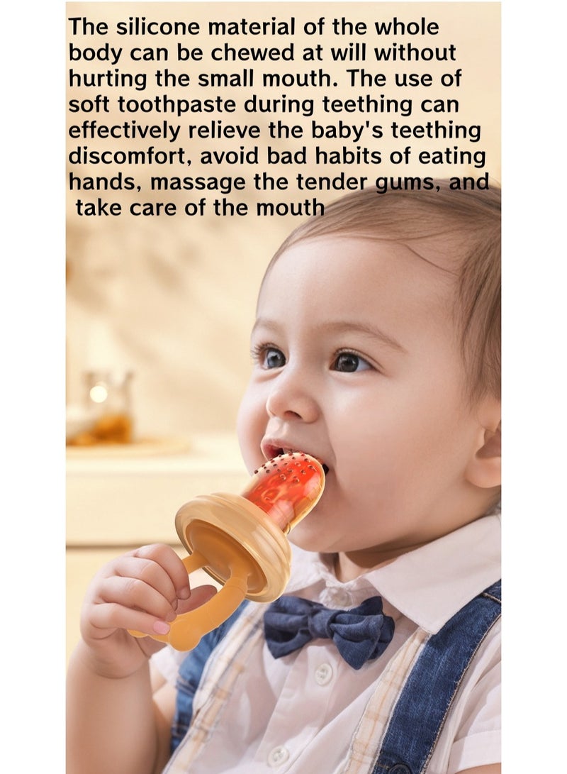 Akali Baby silicone teething chew, made of safe materials, suitable for babies aged 0 - 24 months  - Image 2