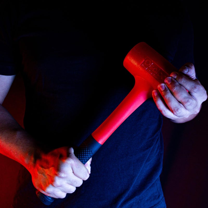 Olsa Tools Dead Blow Hammer - 3 lb - Non-Marring Polyurethane Head - Rebound Resistant - Impact Absorbing Soft Face Mallet - Professional Grade Automotive Tool - Part: 1274 - Image 2