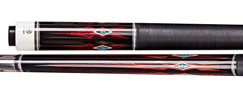 Collapsar CH02 Pool Cue with Soft CaseCocobolo with Turquoise DimondBlack Irish Linen Handle 58Inch Professional Pool Sticks - Image 3