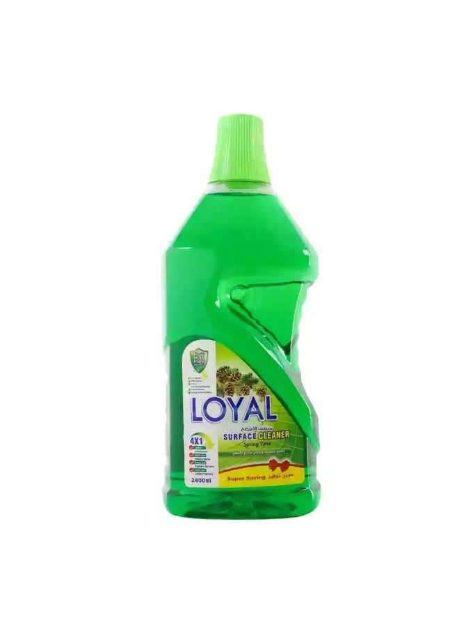 Loyal 4in1 Spring Time Surface Cleaner With Forest Pine- 2400ml Super Saving Pack - Image 1