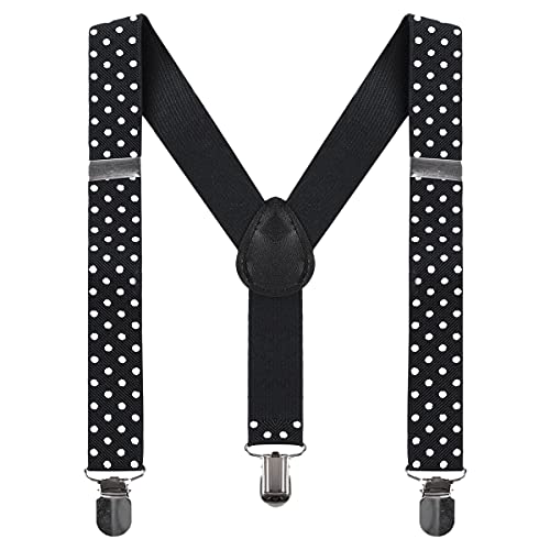 IMEKIS Gentleman Mouse 2nd 3rd Birthday Cake Smash Photo Props Outfit for Baby Boys Toddler Shirt Top Necktie Suspenders Shorts Pants Mouse Birthday Party Black 2-3T - Image 4